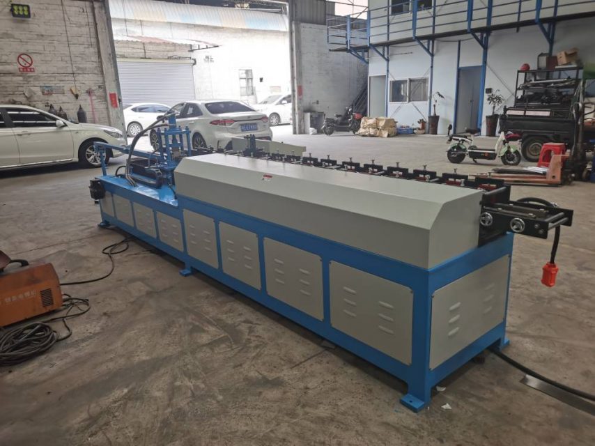 置物(wù)架边框冷弯成型机成型主机